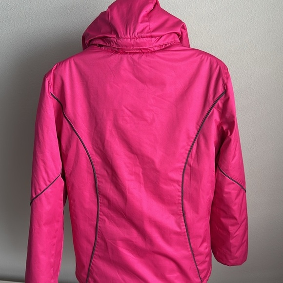 Athletic Works Waterproof Pink Jacket Size M with Fleece Lining - Women’s - Picture 4 of 11